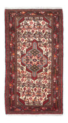 Hamadan Teppe 78x138cm - Persisk teppe - Rektangulær / Beige / 78 x 138 cm Rektangulær