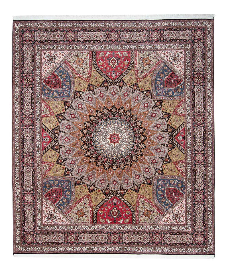 Tabriz - 50 Raj Teppe 303x254cm - Persisk teppe
