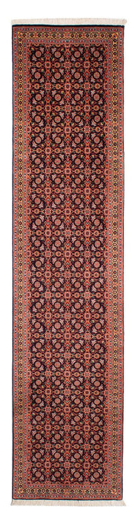 Løper Persisk teppe - Tabriz - 302 x 80 cm - brun – product image