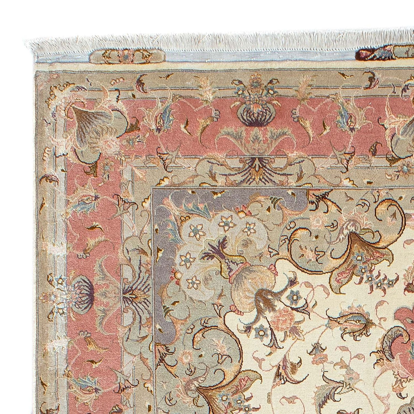 Tabriz - 50 Raj Teppe 206x152cm - Persisk teppe