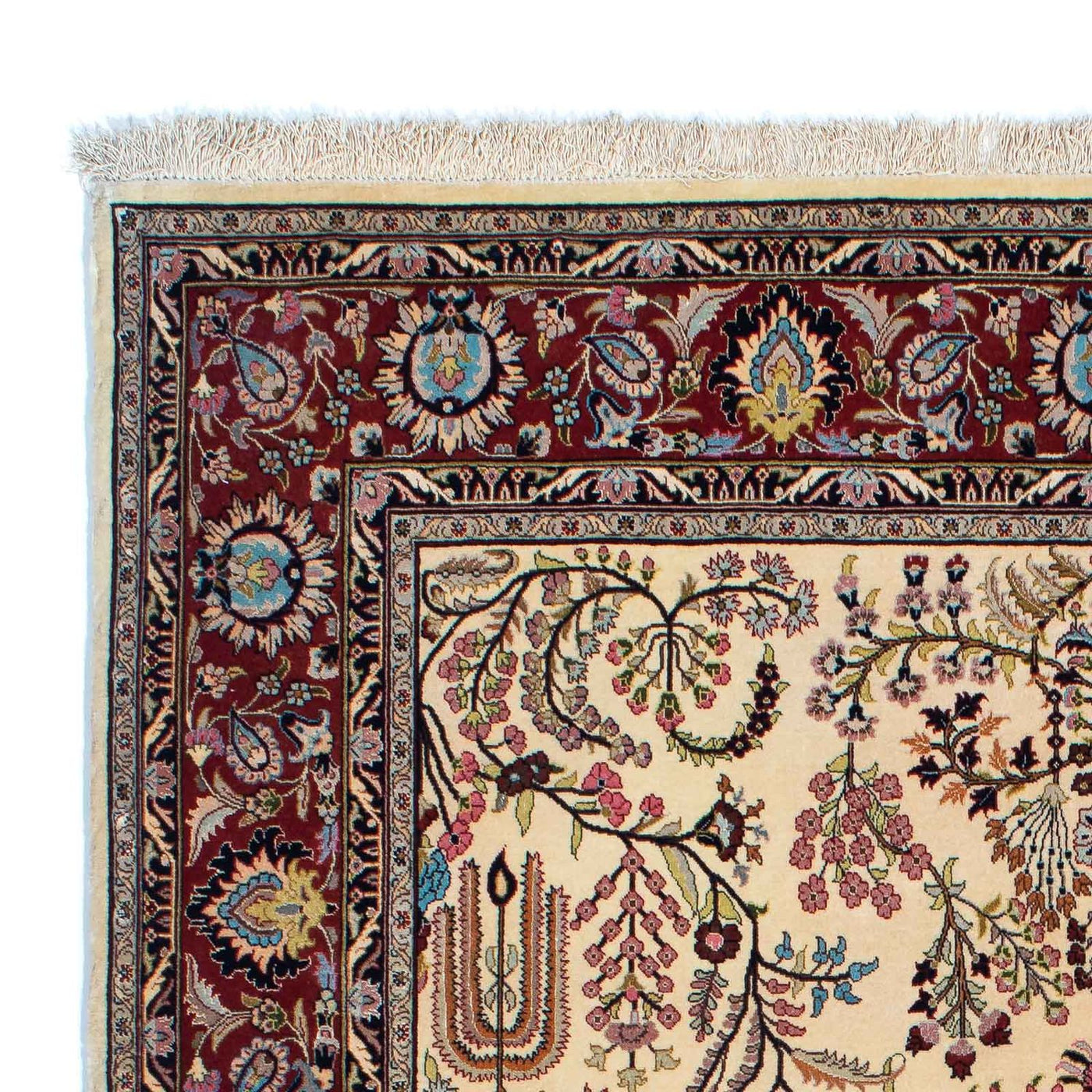Qom Teppe 207x142cm - Persisk teppe