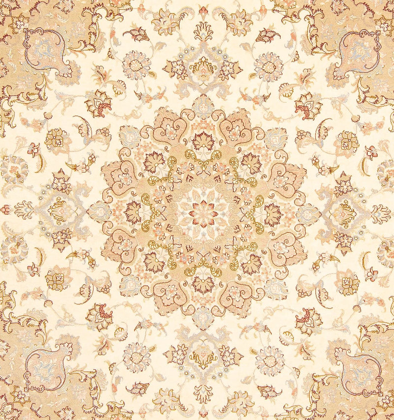 Tabriz - 50 Raj Teppe 206x202cm - Persisk teppe