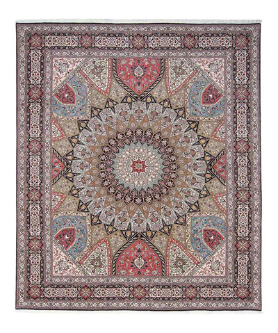 Tabriz - 50 Raj Teppe 252x303cm - Persisk teppe