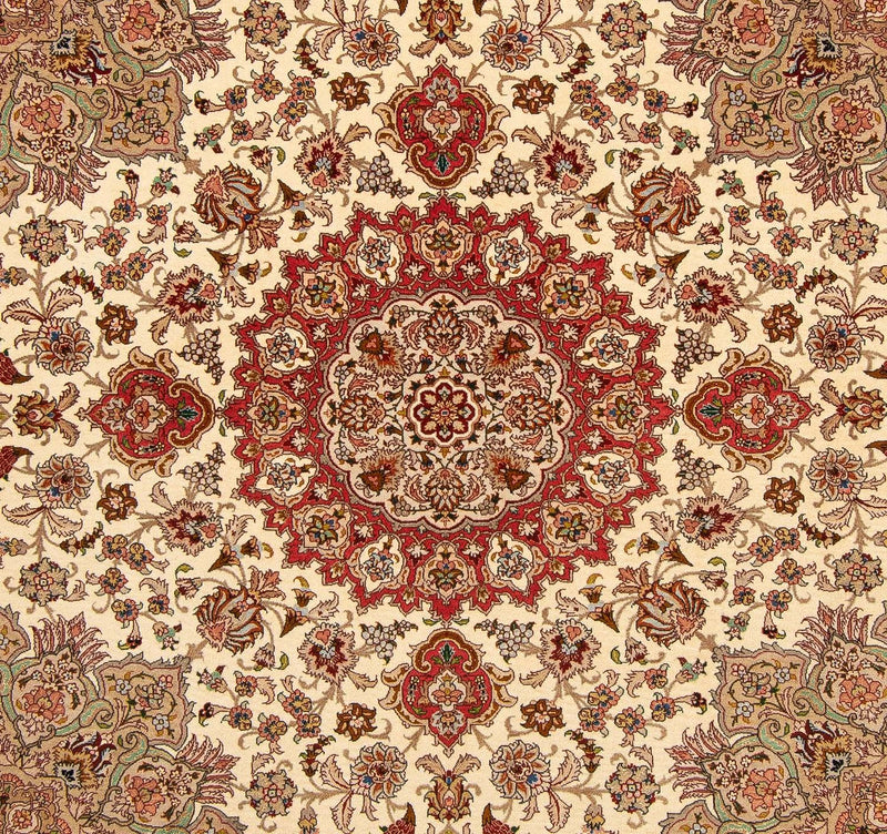 Tabriz - 50 Raj Teppe 200x203cm - Persisk teppe