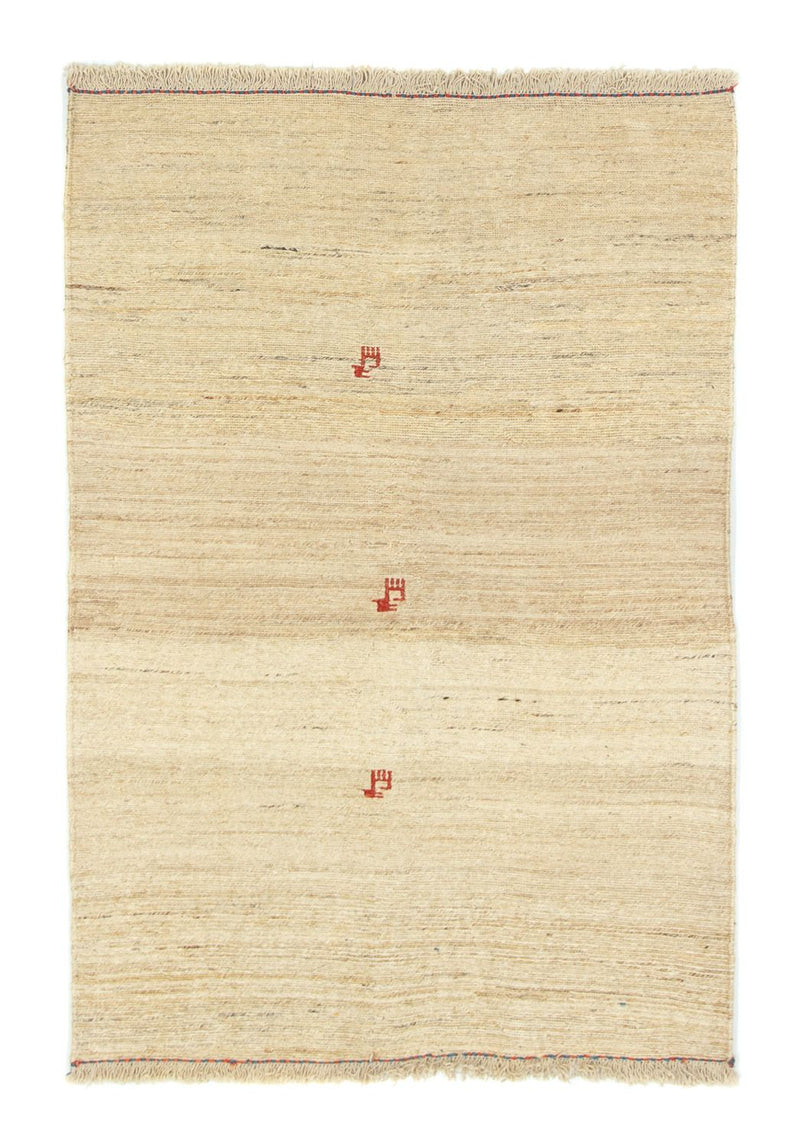 Persisk Gabbeh Teppe 102x148cm - Perserteppich Wollteppich