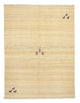 Persisk Gabbeh Teppe 204x156cm - Perserteppich Wollteppich