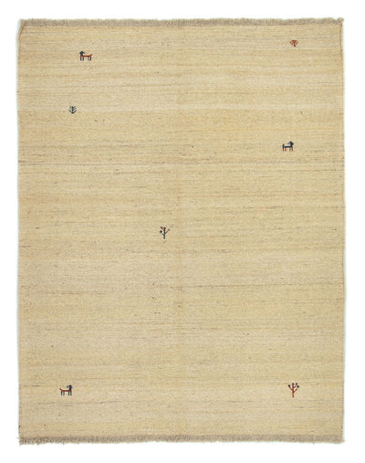 Persisk Gabbeh Teppe 158x206cm - Perserteppich Wollteppich
