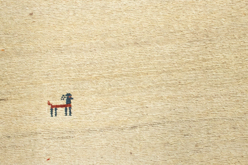Persisk Gabbeh Teppe 206x158cm - Perserteppich Wollteppich