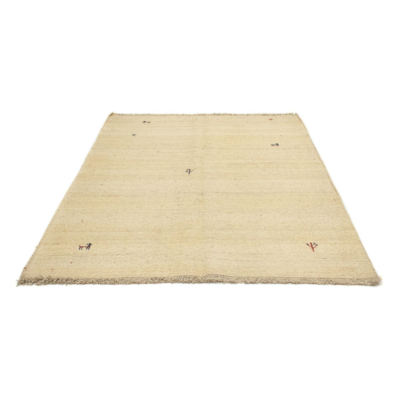 Persisk Gabbeh Teppe 206x158cm - Perserteppich Wollteppich