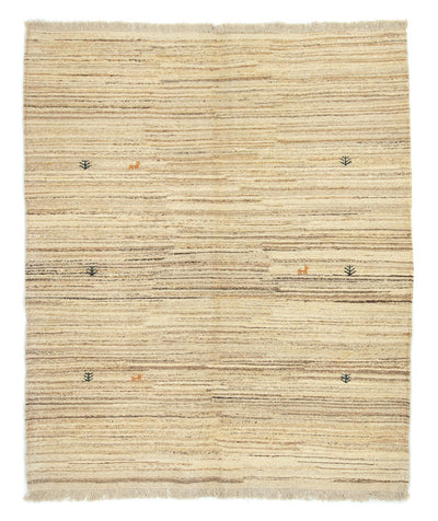 Persisk Gabbeh Teppe 158x188cm - Perserteppich Wollteppich