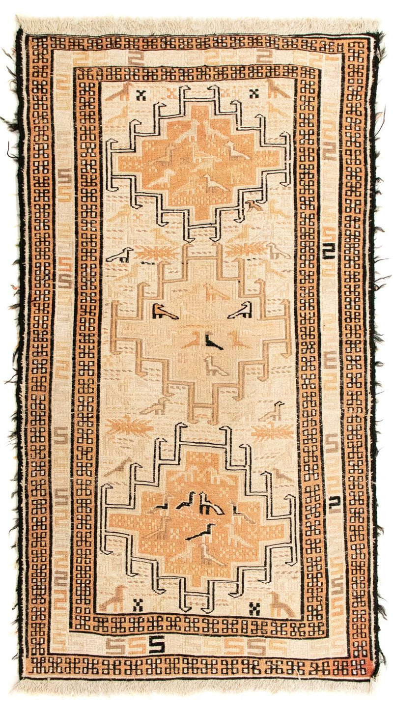 Silke kilim Teppe 107x63cm