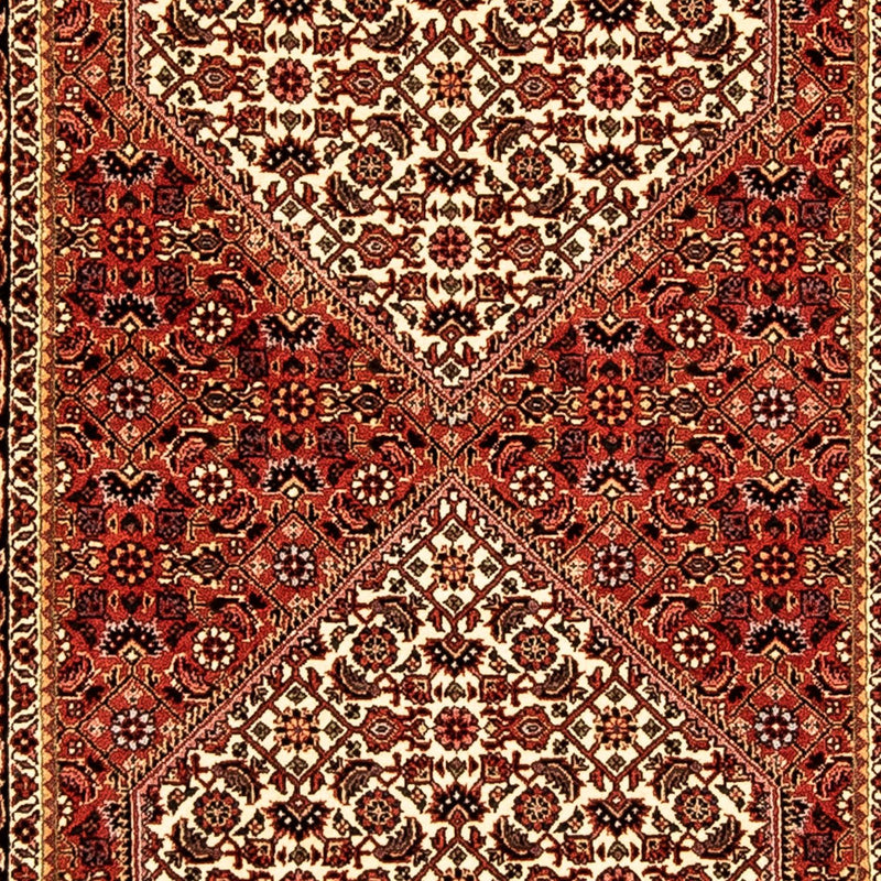 Løper Persisk teppe - Bijar - 314 x 85 cm - mørk rød