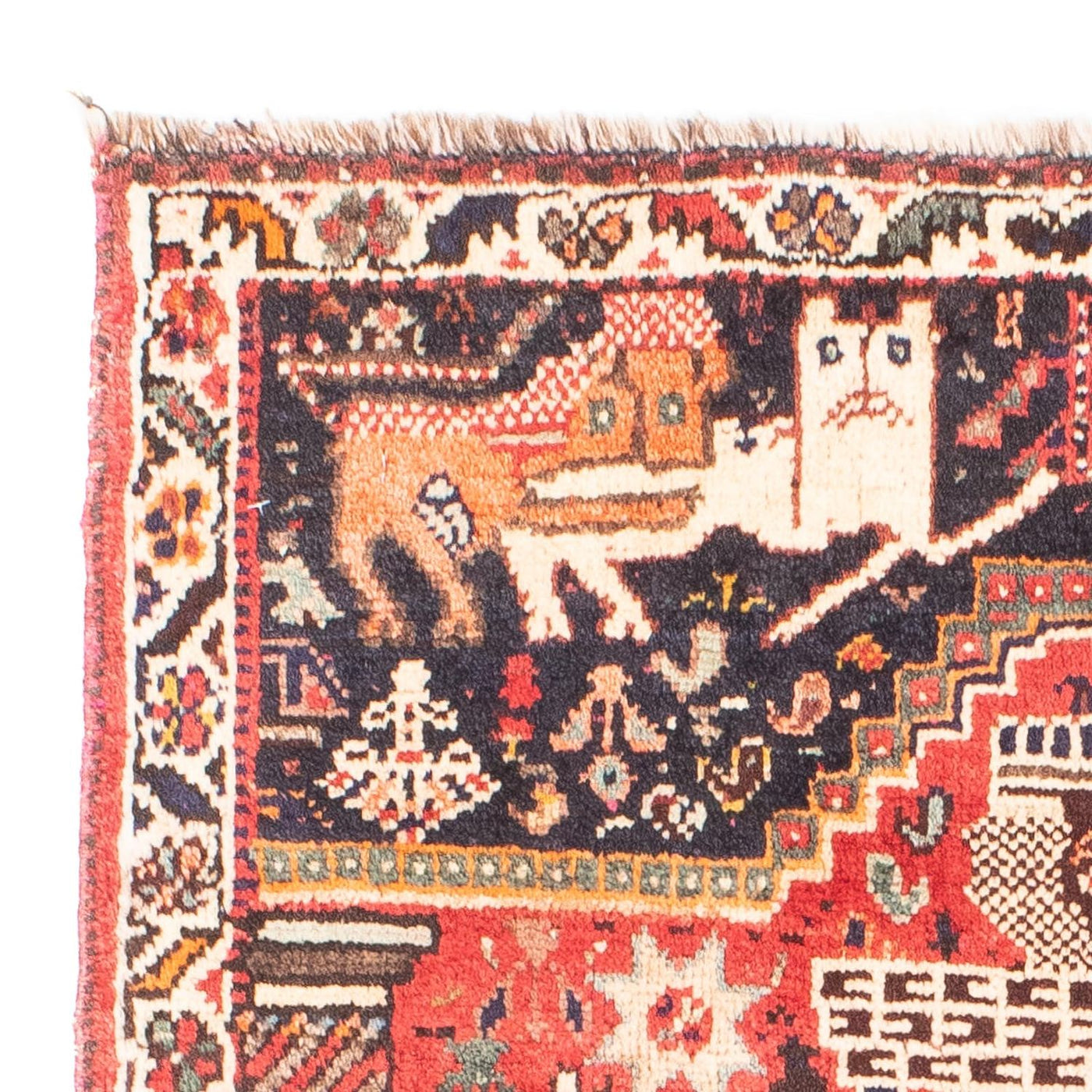 Qashqai Teppe 137x83cm - Persisk teppe