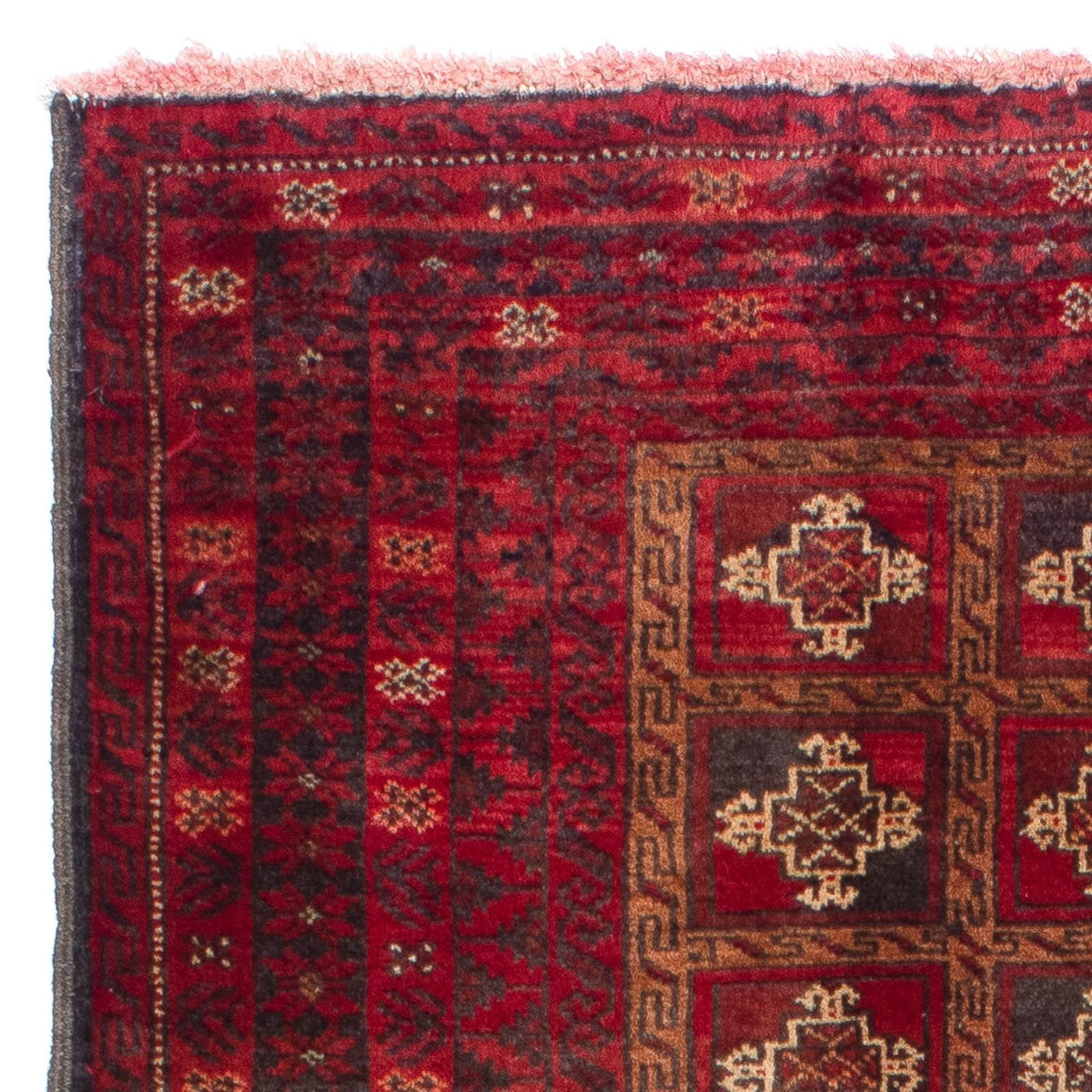 Balutsj-teppe - 150 x 97 cm - mørk rød