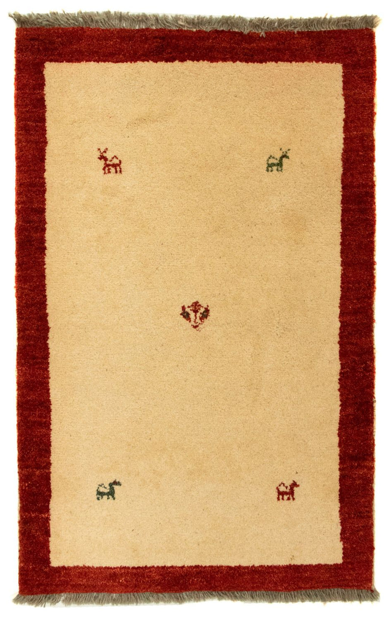 Persisk Gabbeh Teppe 125x83cm - Perserteppich Wollteppich