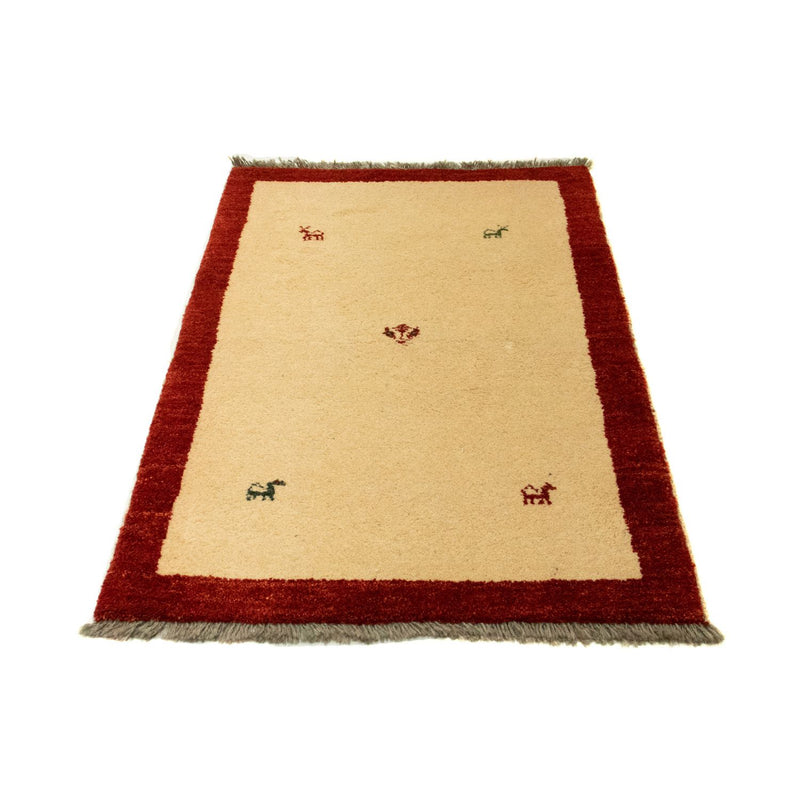 Persisk Gabbeh Teppe 125x83cm - Perserteppich Wollteppich