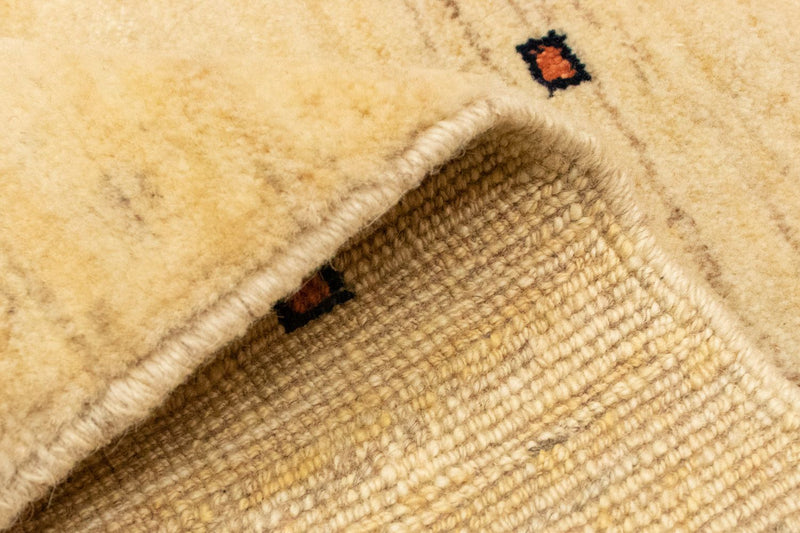 Persisk Gabbeh Teppe 102x100cm - Perserteppich Wollteppich