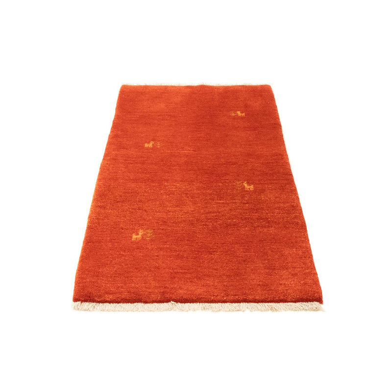 Persisk Gabbeh Teppe 139x73cm - Perserteppich Wollteppich