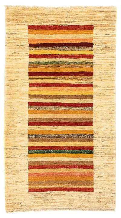Persisk Gabbeh Teppe 74x137cm - Perserteppich Wollteppich
