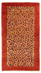 Persisk Gabbeh Teppe 135x72cm - Perserteppich Wollteppich