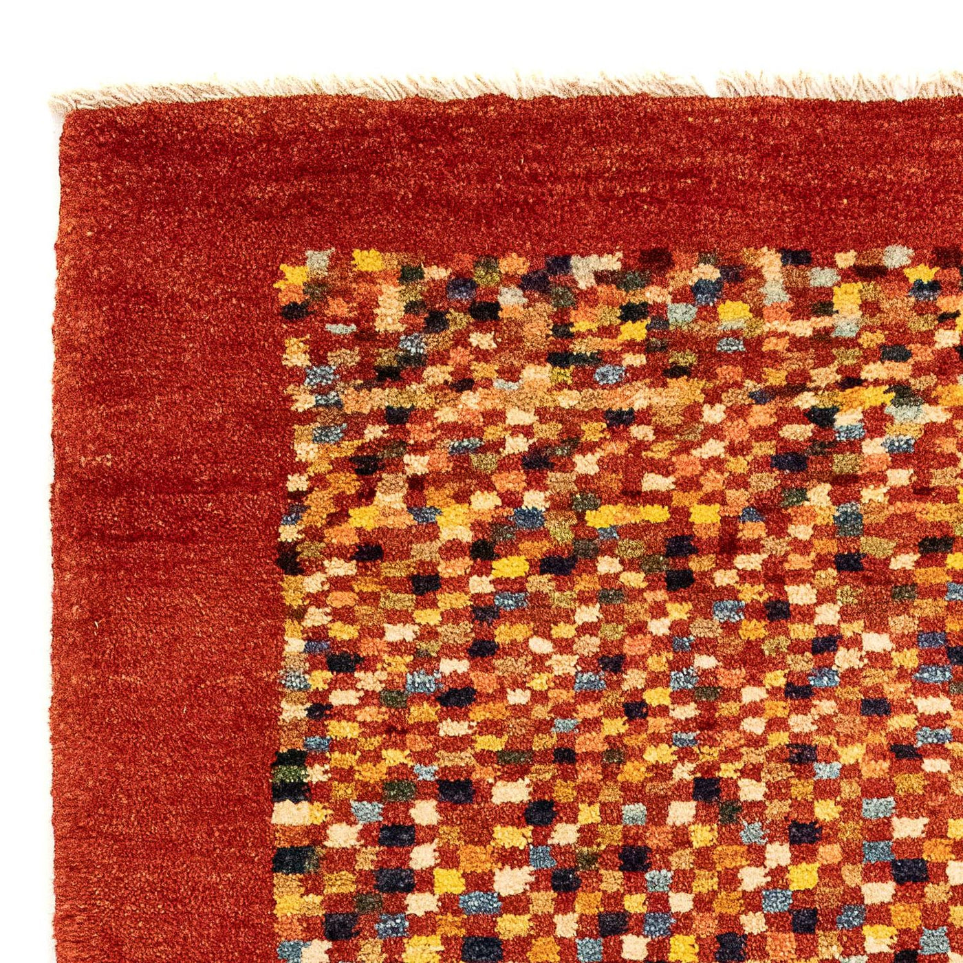 Persisk Gabbeh Teppe 135x72cm - Perserteppich Wollteppich