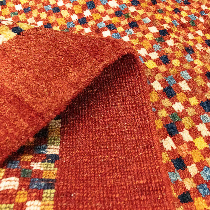 Persisk Gabbeh Teppe 135x72cm - Perserteppich Wollteppich