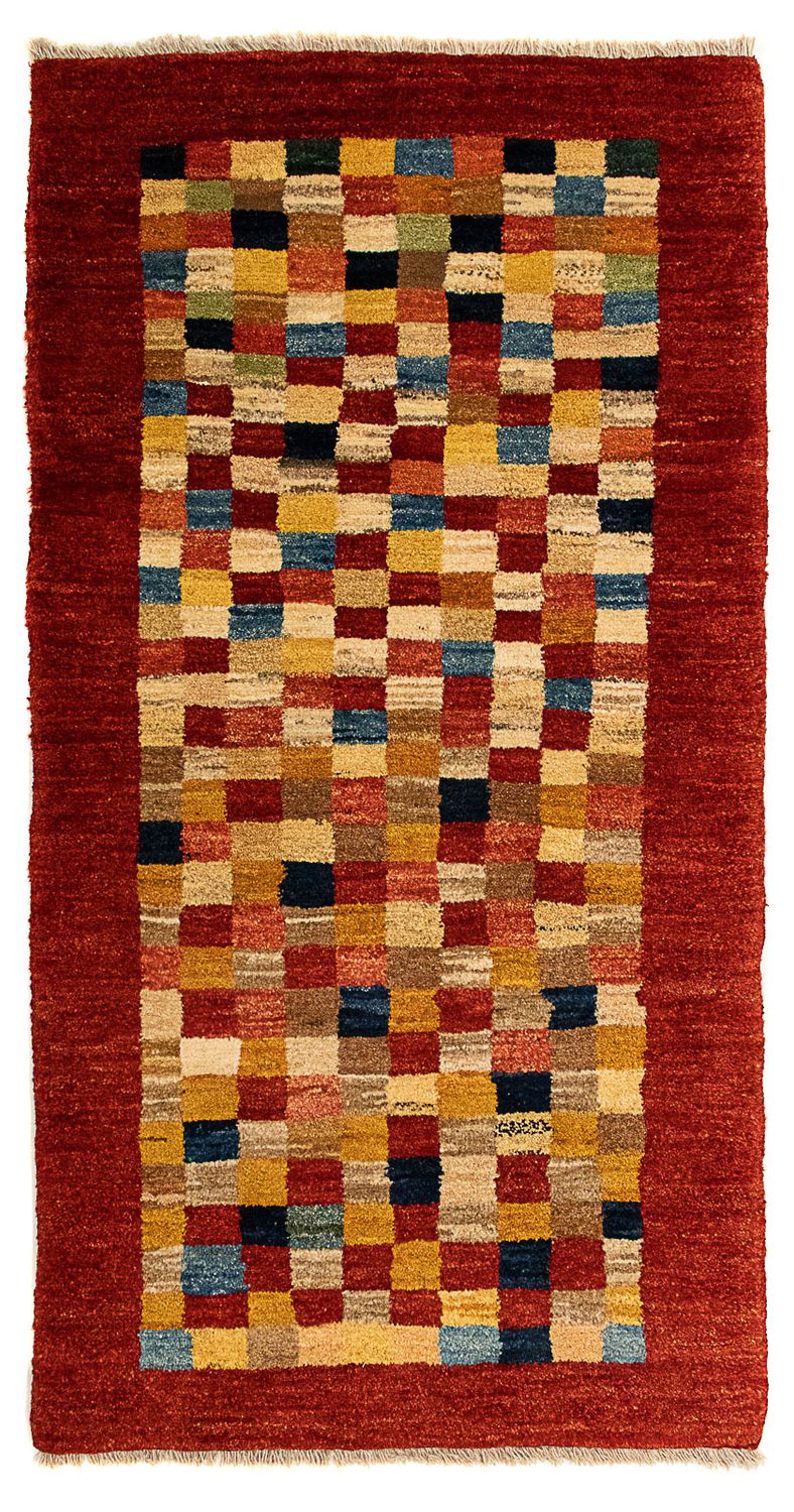 Persisk Gabbeh Teppe 72x139cm - Perserteppich Wollteppich