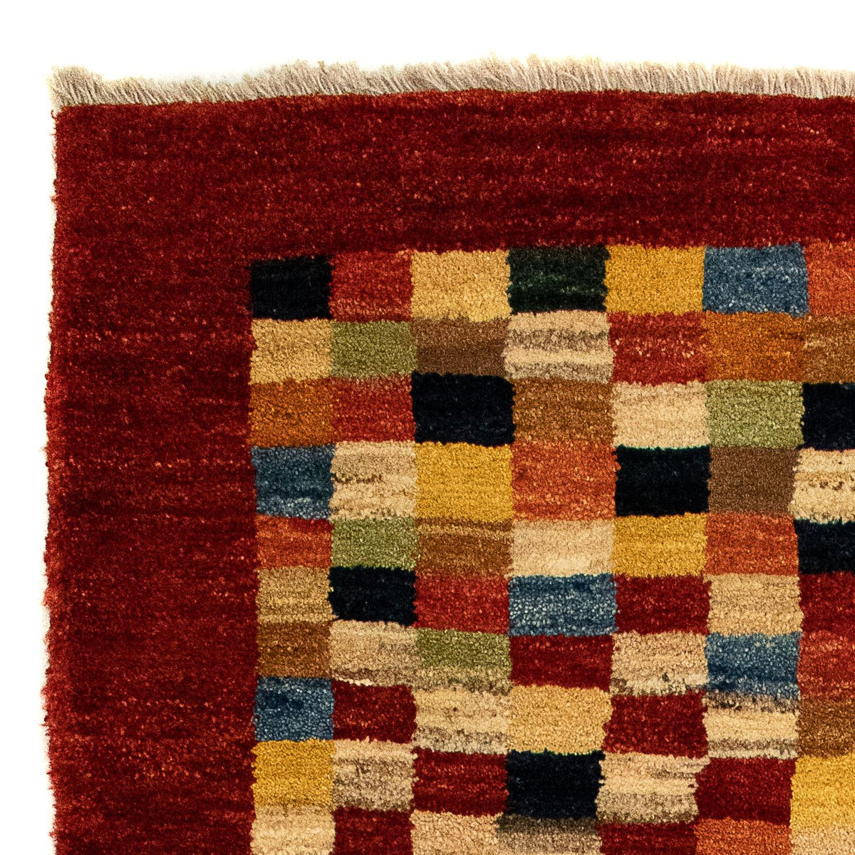 Persisk Gabbeh Teppe 72x139cm - Perserteppich Wollteppich