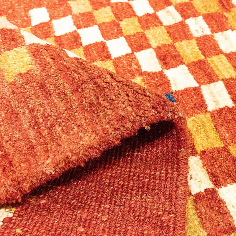 Persisk Gabbeh Teppe 140x72cm - Perserteppich Wollteppich