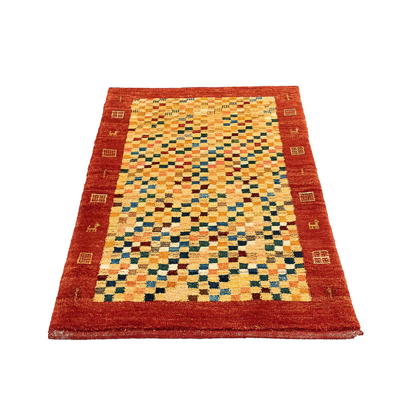 Persisk Gabbeh Teppe 139x78cm - Perserteppich Wollteppich