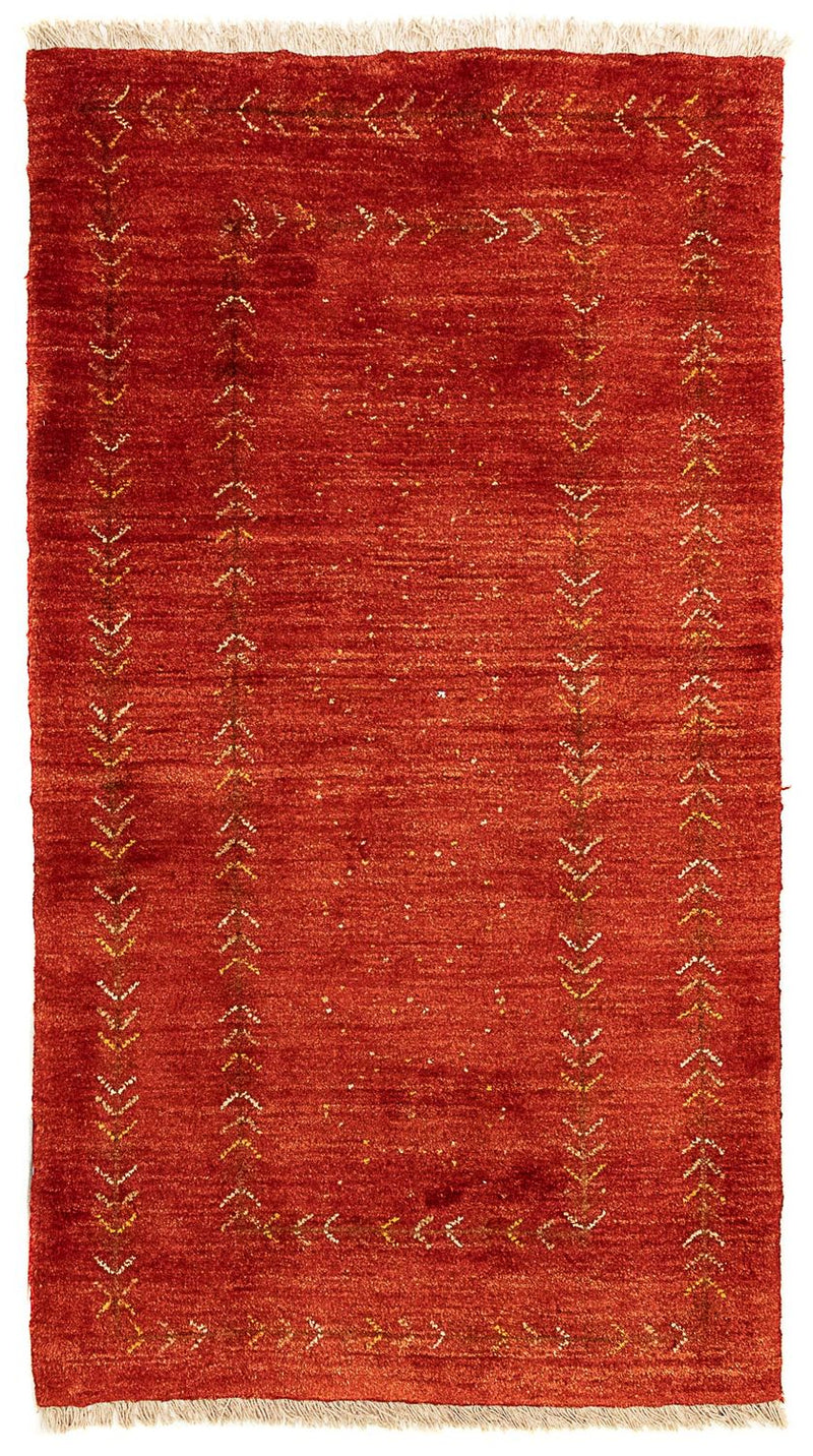 Persisk Gabbeh Teppe 137x75cm - Perserteppich Wollteppich