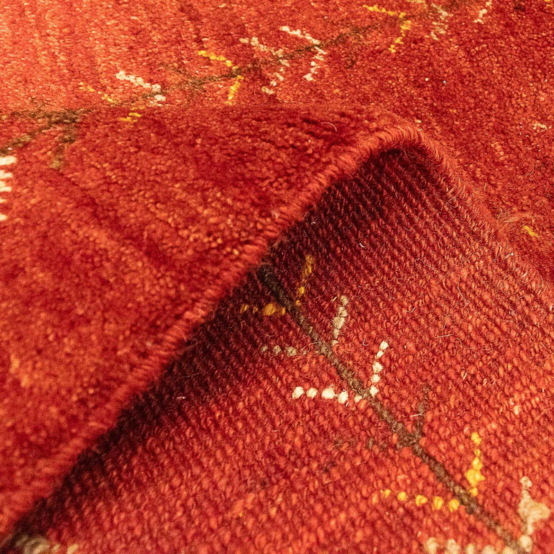 Persisk Gabbeh Teppe 137x75cm - Perserteppich Wollteppich