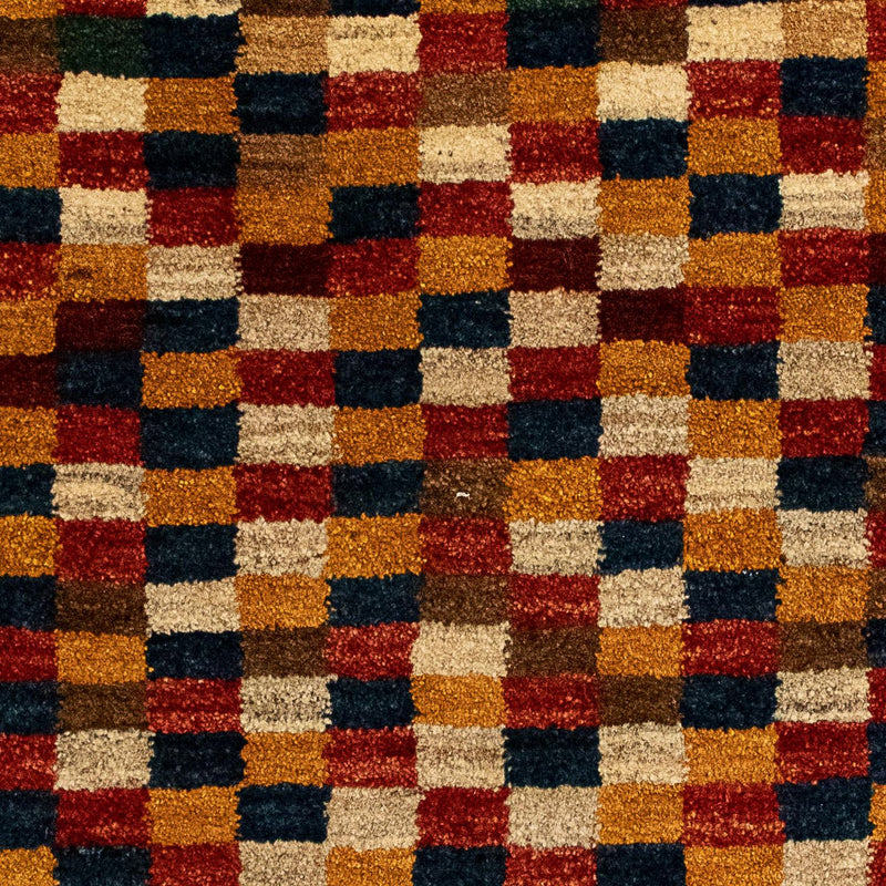 Persisk Gabbeh Teppe 138x72cm - Perserteppich Wollteppich