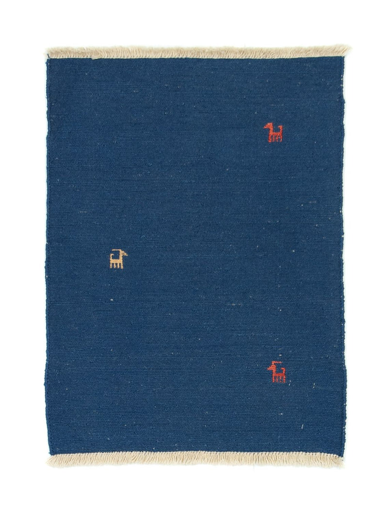 Persisk Gabbeh Teppe 86x63cm - Perserteppich Wollteppich