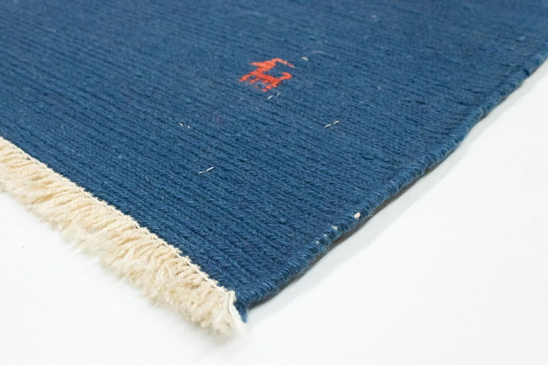 Persisk Gabbeh Teppe 86x63cm - Perserteppich Wollteppich
