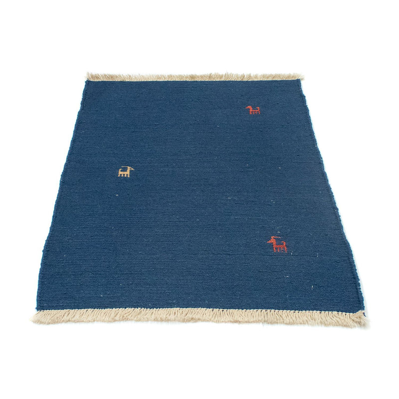 Persisk Gabbeh Teppe 86x63cm - Perserteppich Wollteppich