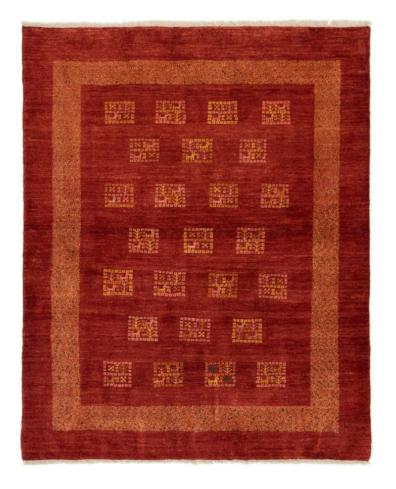 Persisk Gabbeh Teppe 187x149cm - Perserteppich Wollteppich