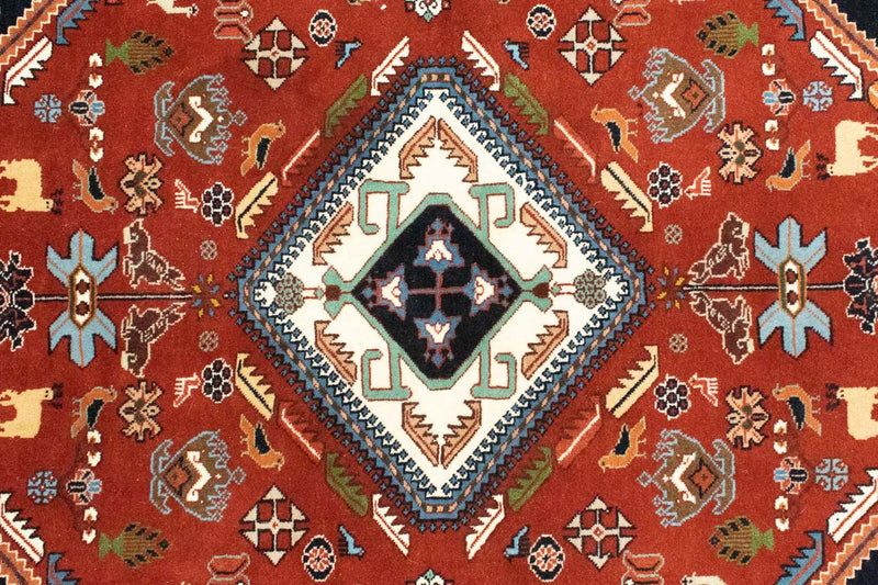 Qashqai Teppe 112x152cm - Persisk teppe
