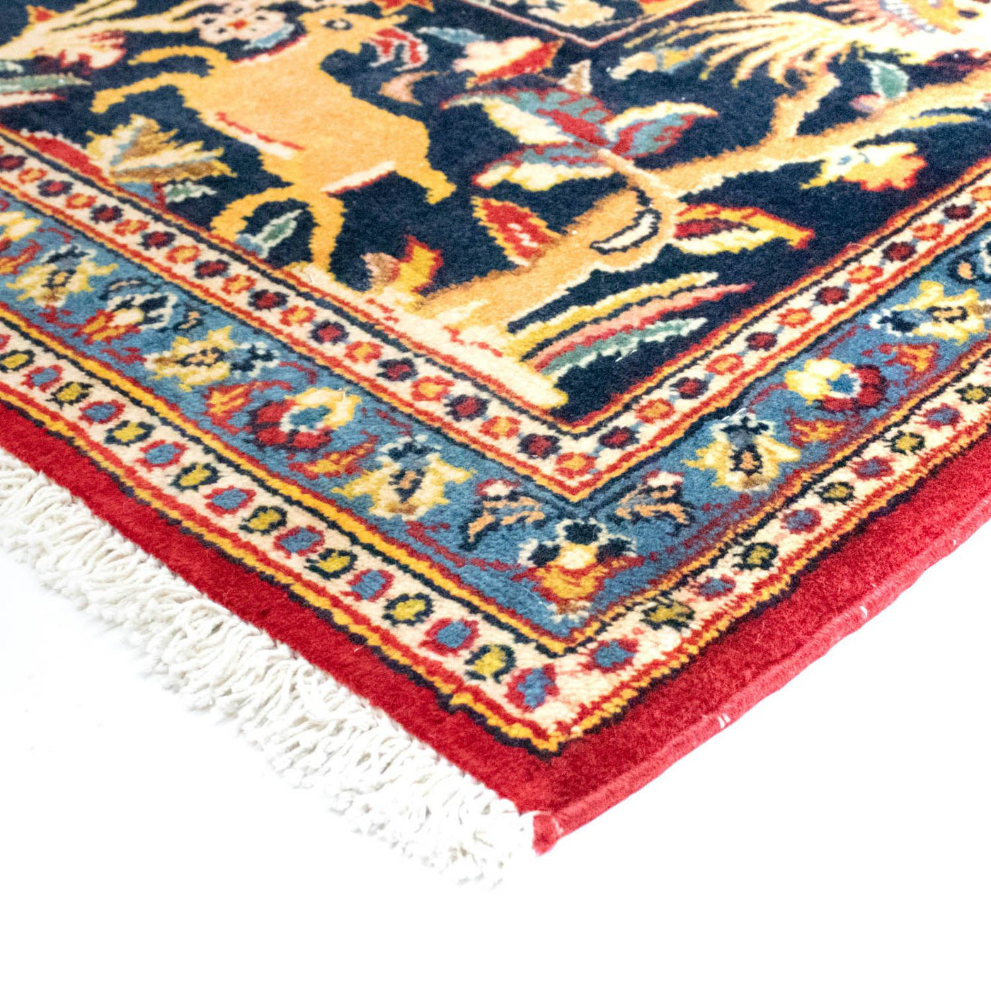Qom Teppe 217x134cm - Persisk teppe