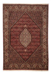 Bidjar Teppe 204x283cm - Persisk teppe - Rektangulær / Mørk rød / 204 x 283 cm Rektangulær