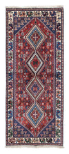 Moud Teppe 80x196cm - Persisk teppe - Løper / Rød / 80 x 196 cm Løper