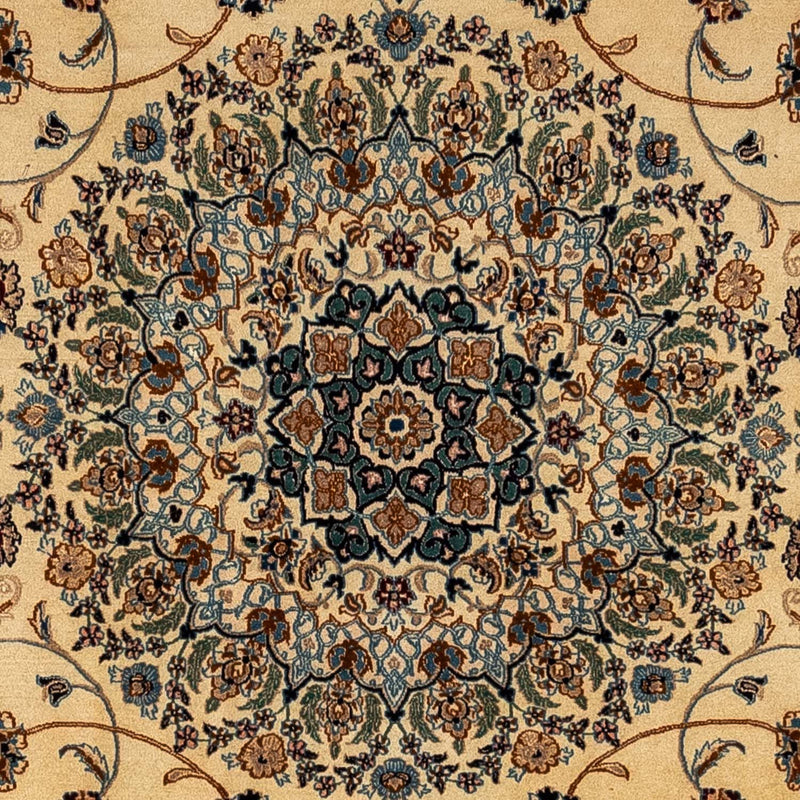 Nain - 9La Teppe 250x337cm - Persisk teppe - mørk beige