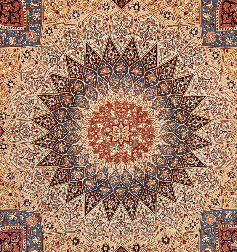 Tabriz - 50 Raj Teppe 203x251cm - Persisk teppe