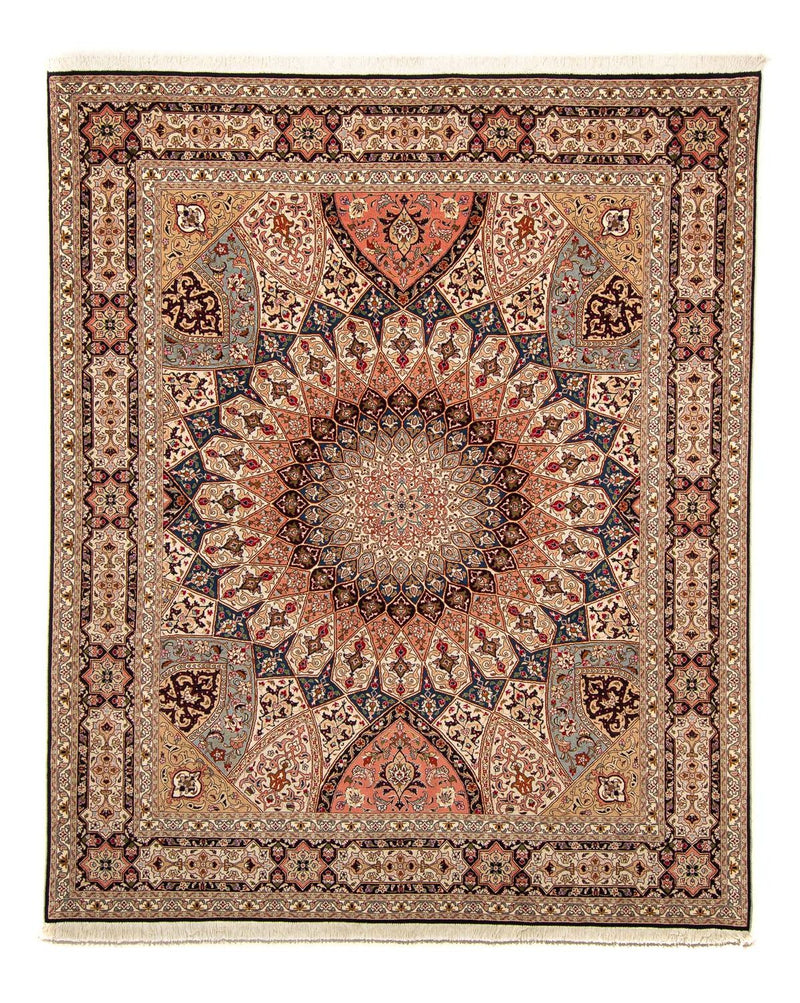 Tabriz - 50 Raj Teppe 242x202cm - Persisk teppe