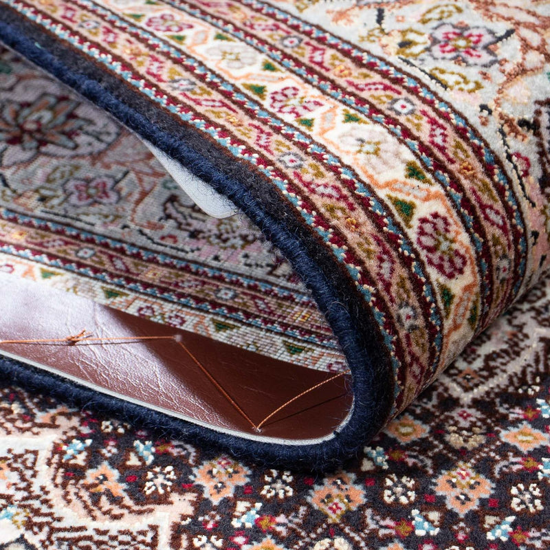 Persisk teppe - Tabriz - 206 x 149 cm - lysebrun