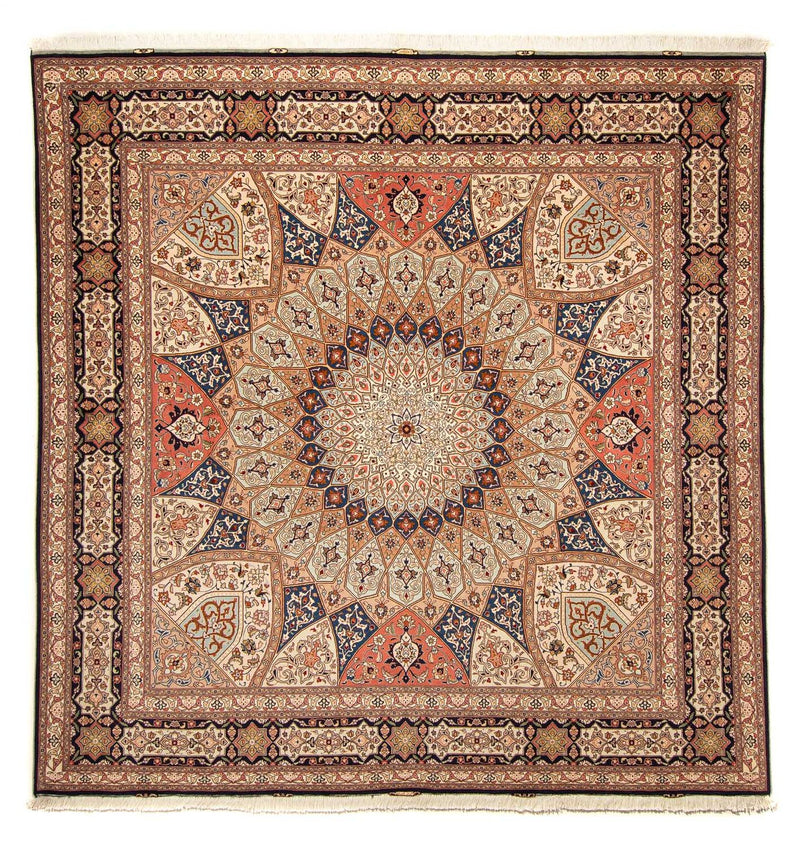 Tabriz - 50 Raj Teppe 253x250cm - Persisk teppe