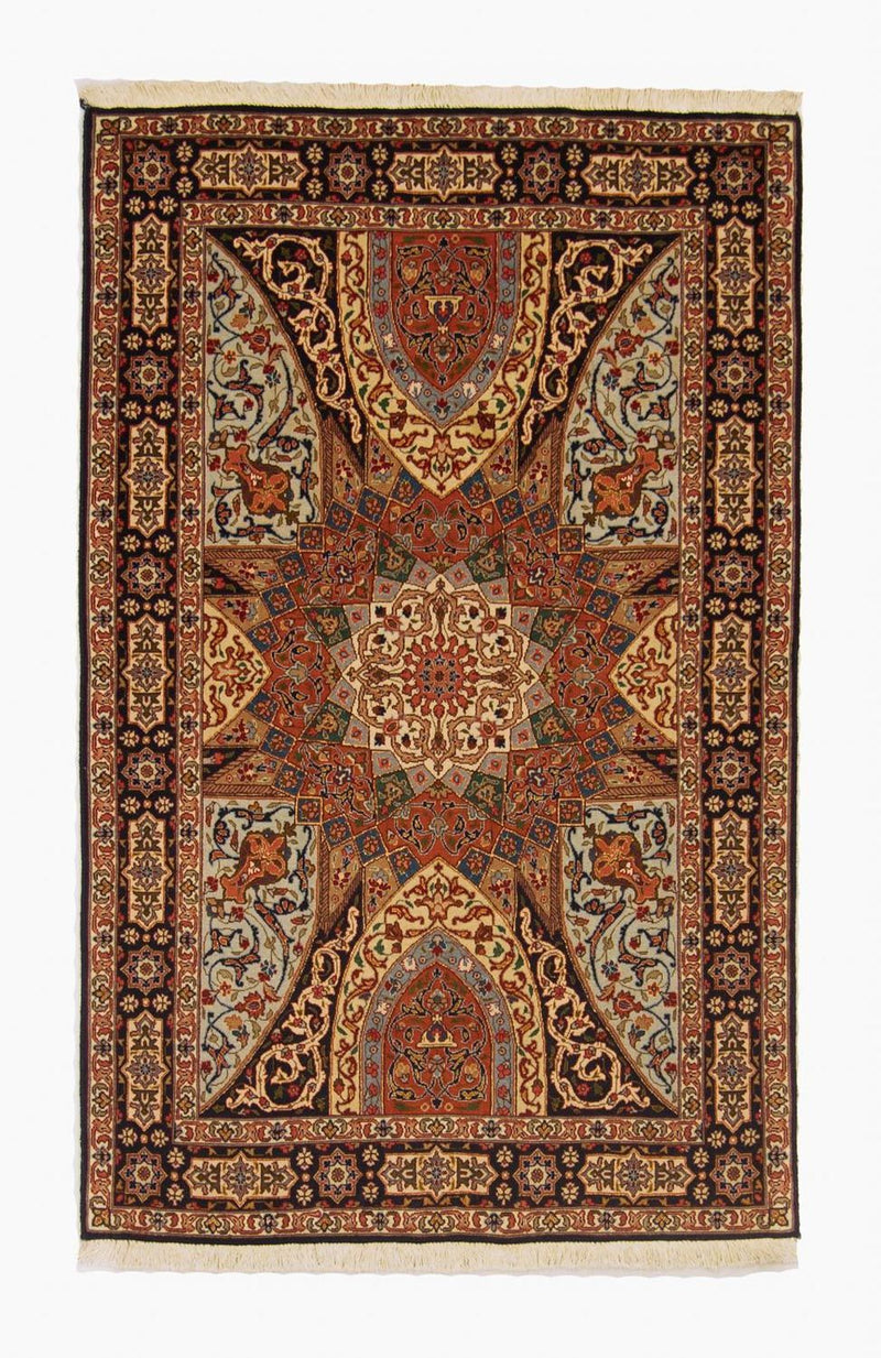 Tabriz - 50 Raj Teppe 98x154cm - Persisk teppe