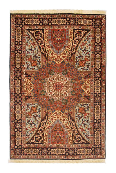 Tabriz - 50 Raj Teppe 100x153cm - Persisk teppe