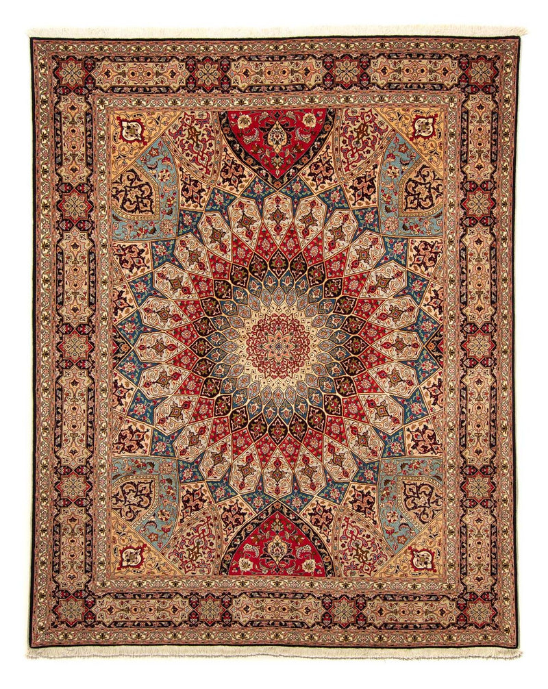 Tabriz - 50 Raj Teppe 206x255cm - Persisk teppe