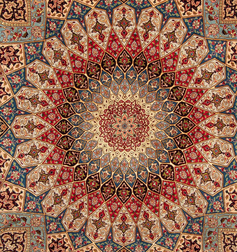 Tabriz - 50 Raj Teppe 206x255cm - Persisk teppe